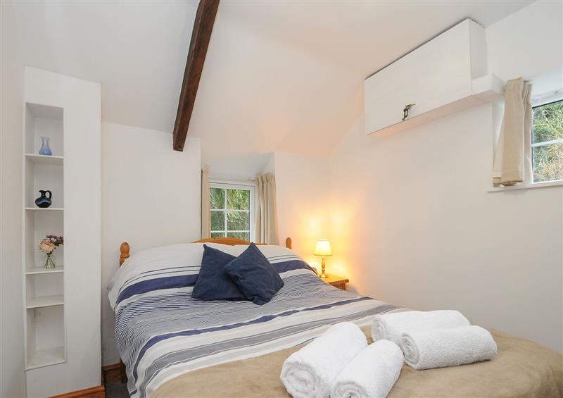 This is a bedroom at Small Barn, Henwood near Upton Cross