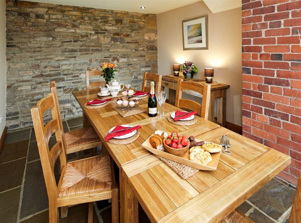 Dining area at Birch Cottage, 