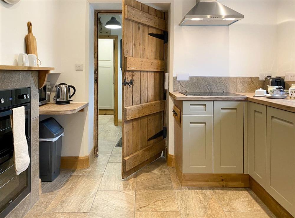 Well-equipped fitted kitchen at Smardale Cottages in Kirkby Stephen, Cumbria