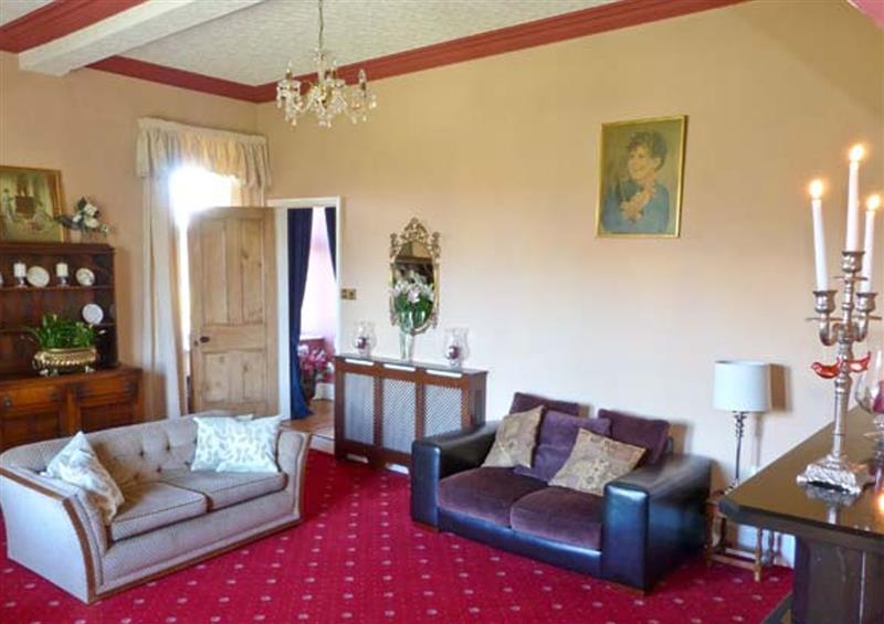This is the living room at Smardale Hall, Kirkby Stephen