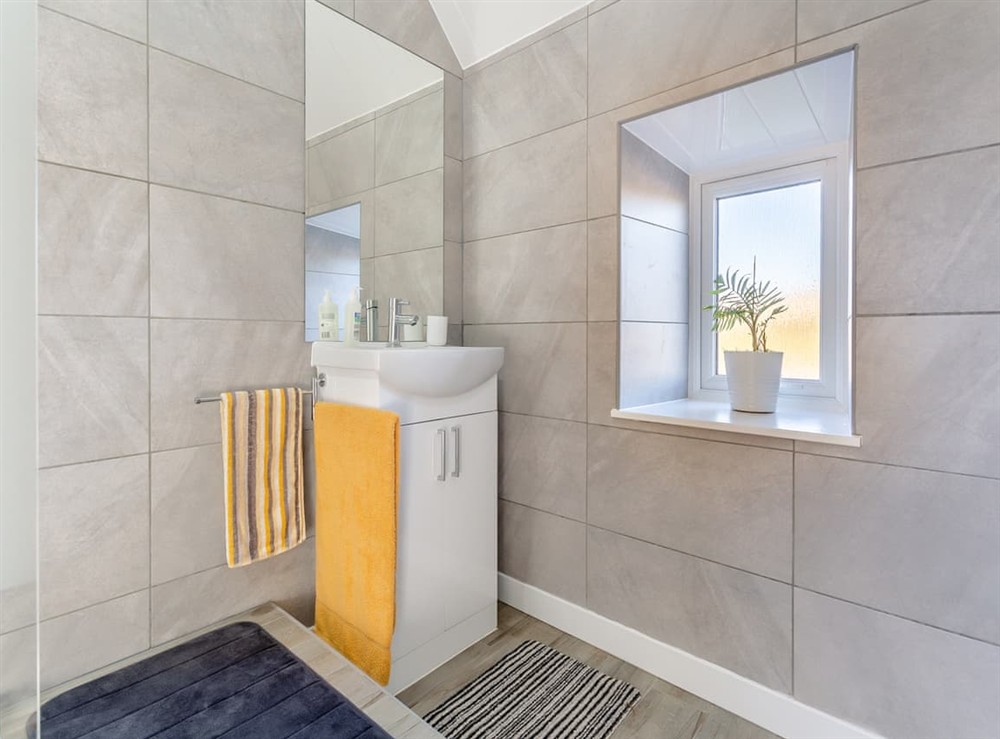 Bathroom at Smiddy Cottage in Portmahomack, Ross-Shire