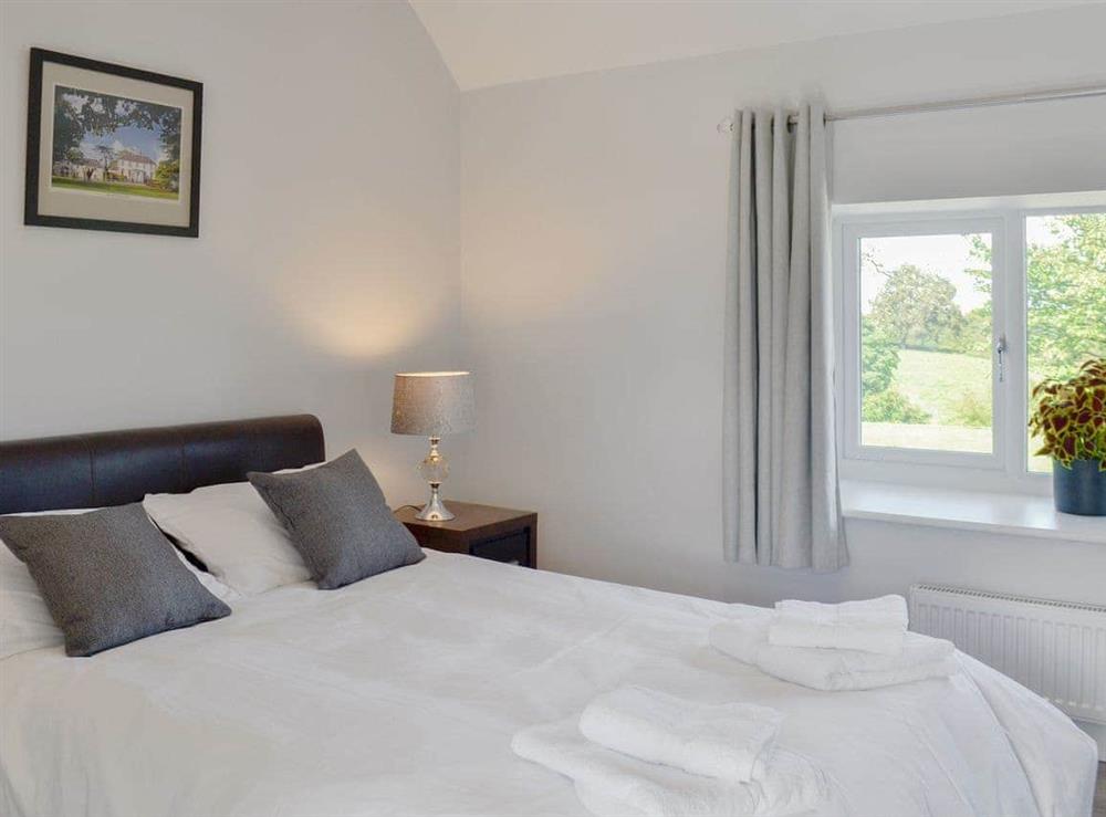 Comfy double bedroom at Smithfield House in Tarbolton, near Ayr, Ayrshire