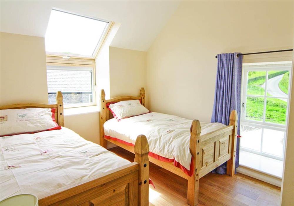 Smithy Barn twin bedded room at Smithy Barn in Abergele, Clwyd