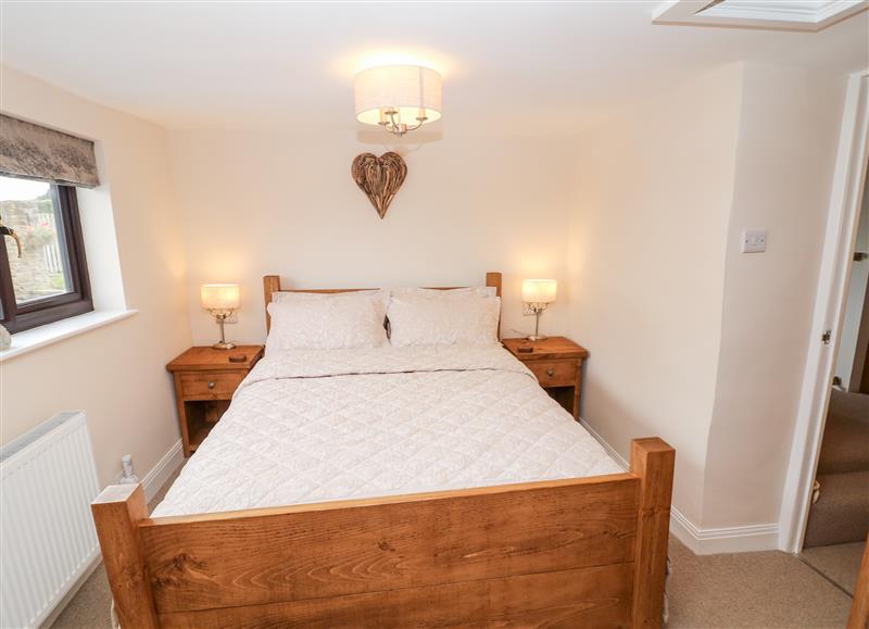 One of the 2 bedrooms at Smithy Cottage, Barlow near Chesterfield