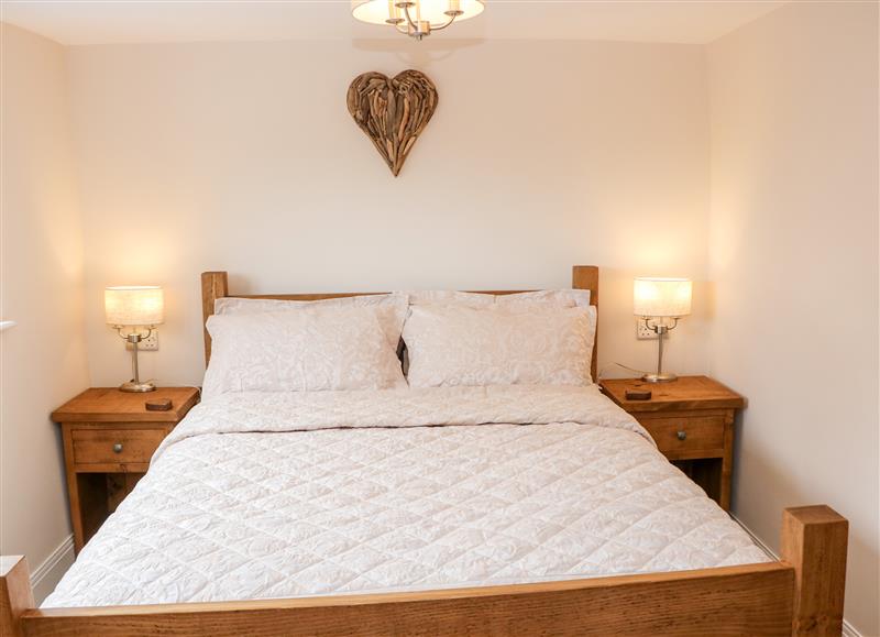 One of the bedrooms at Smithy Cottage, Barlow near Chesterfield