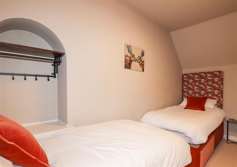 One of the 2 bedrooms at Smithy Cottage, Kinlochewe