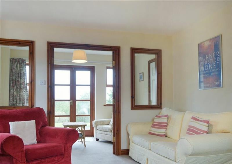 The living room at Smithy Court, Craster