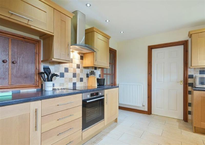 This is the kitchen at Smithy Court, Craster