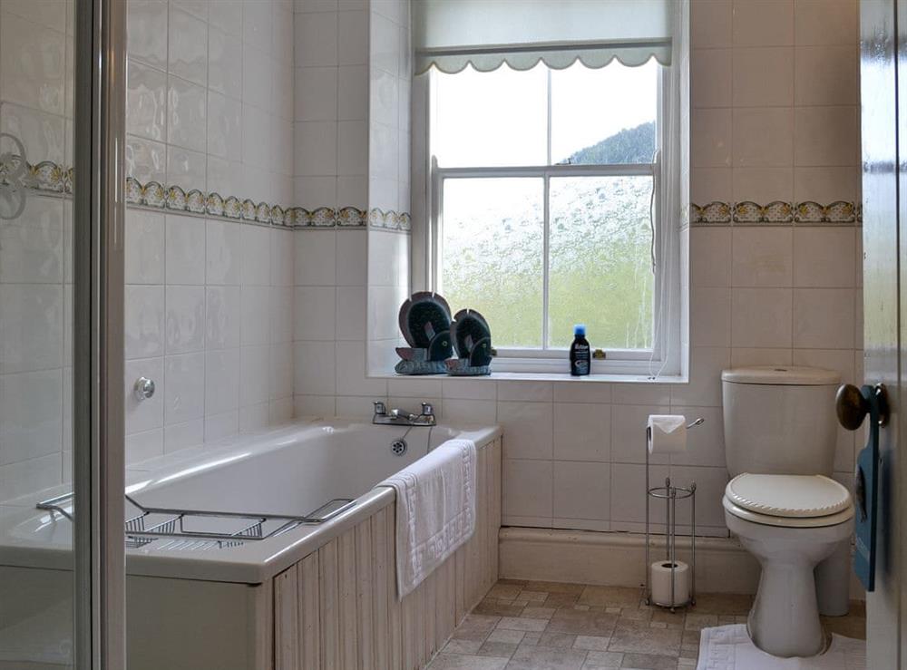 Bathroom at Smithy House in Betws-y-Coed, County Conwy, Gwynedd