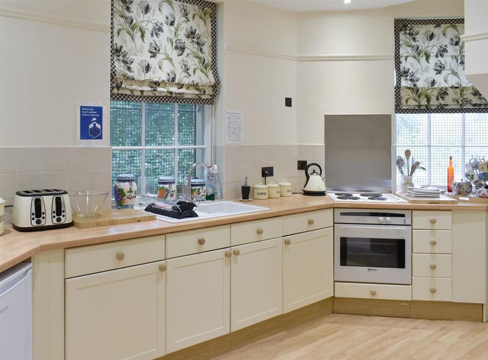 Kitchen at Smithy Lodge at Heaton Park in Prestwich, Manchester, Lancashire