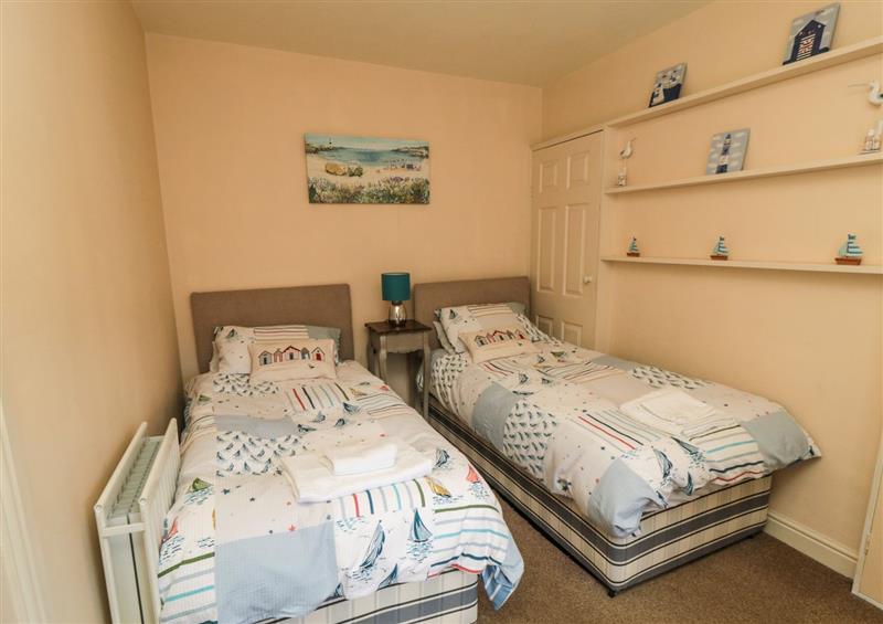 One of the 3 bedrooms at Smoked Kipper Cottage, Whitby