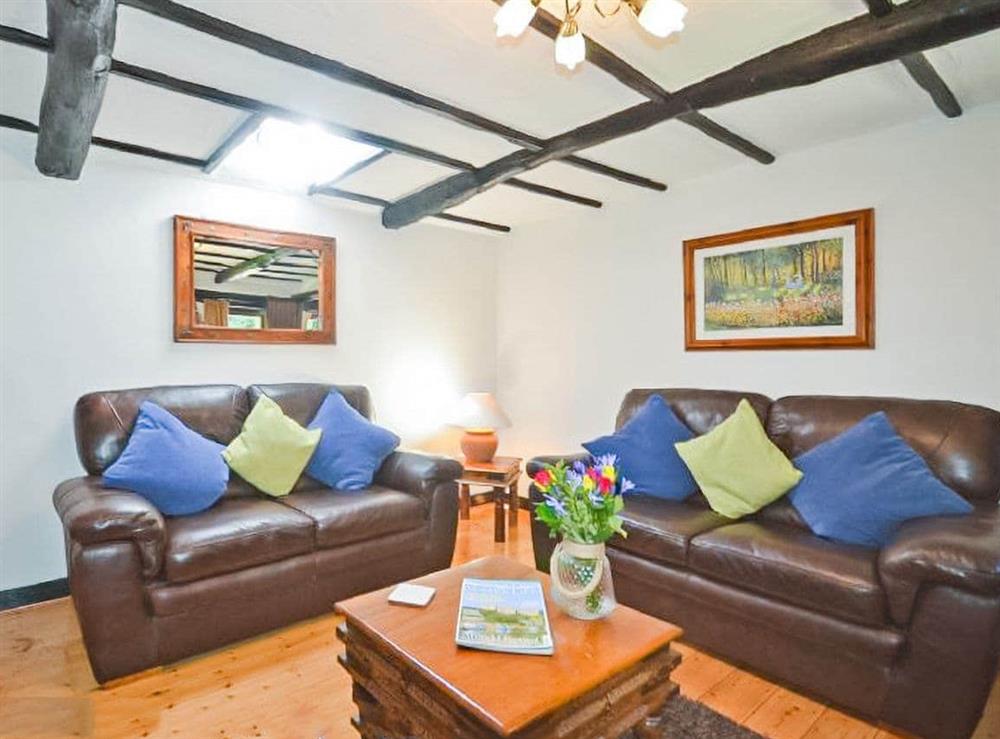 Living room at Oak Cottage, 