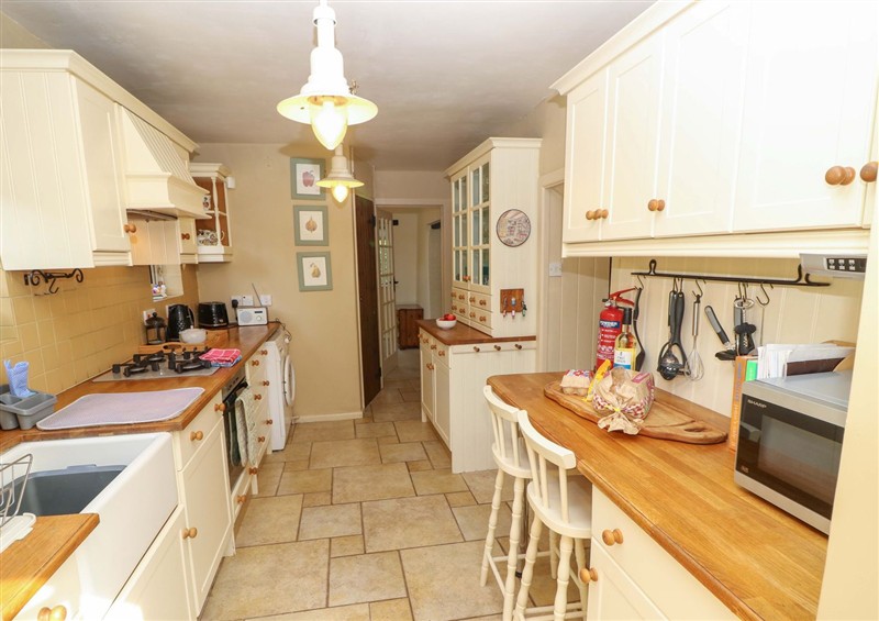 Kitchen at Smugglers Cottage, Barton On Sea