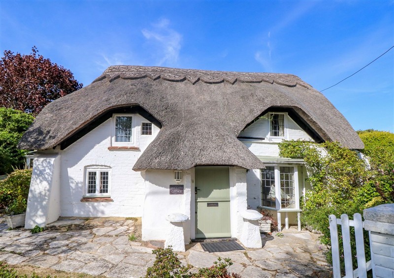 This is the setting of Smugglers Cottage at Smugglers Cottage, Barton On Sea