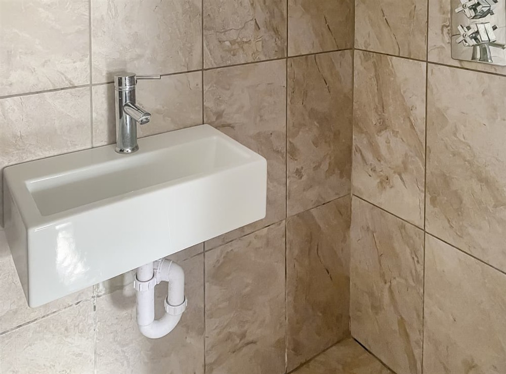 Bathroom at Smugglers Cottage in Penzance, Cornwall