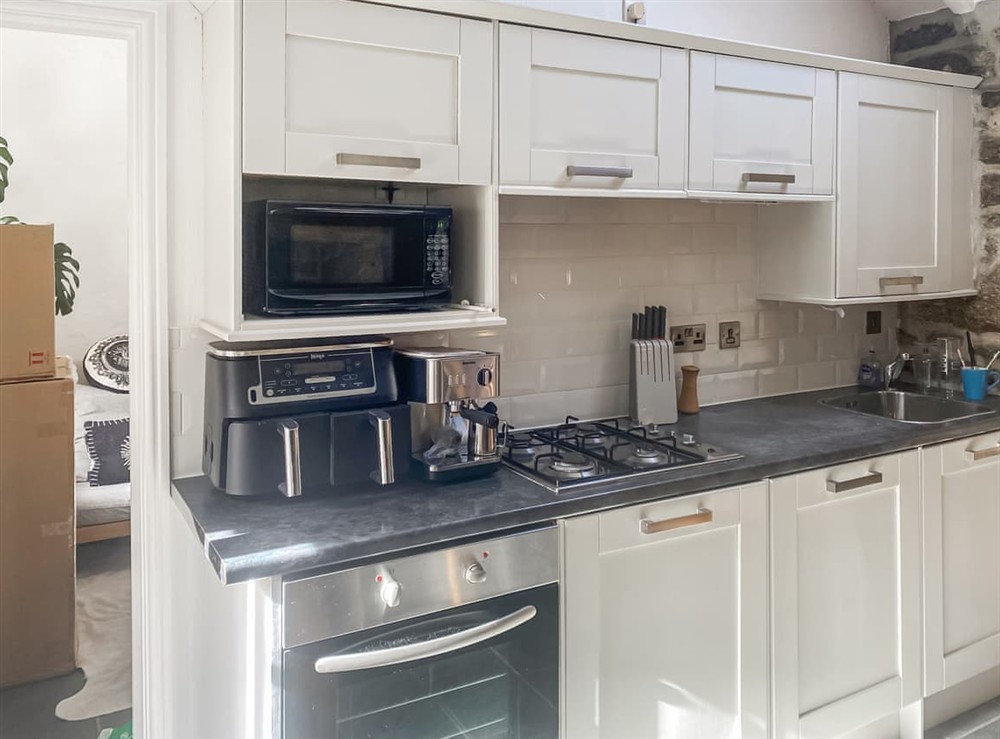 Kitchen at Smugglers Cottage in Penzance, Cornwall