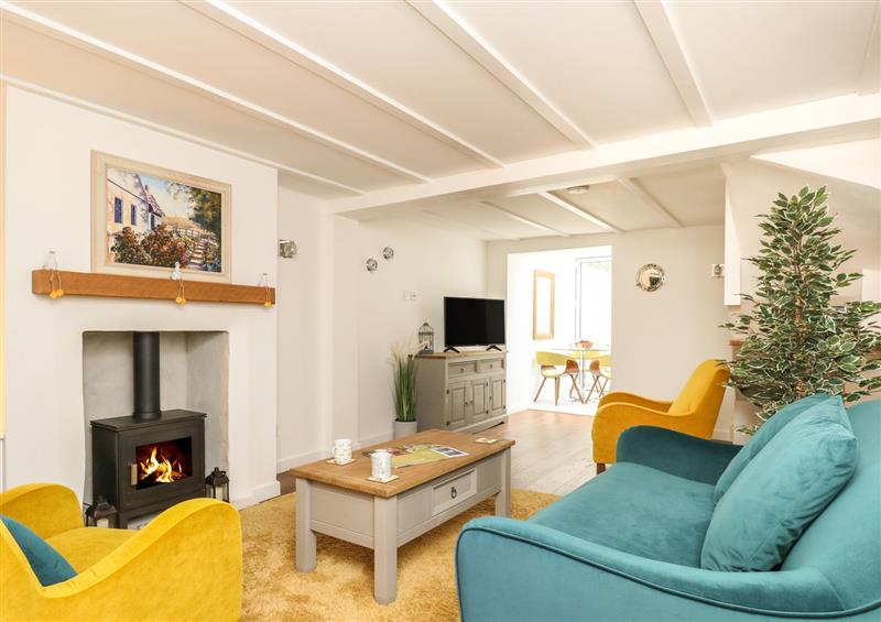 Enjoy the living room at Smugglers Cottage, Weymouth