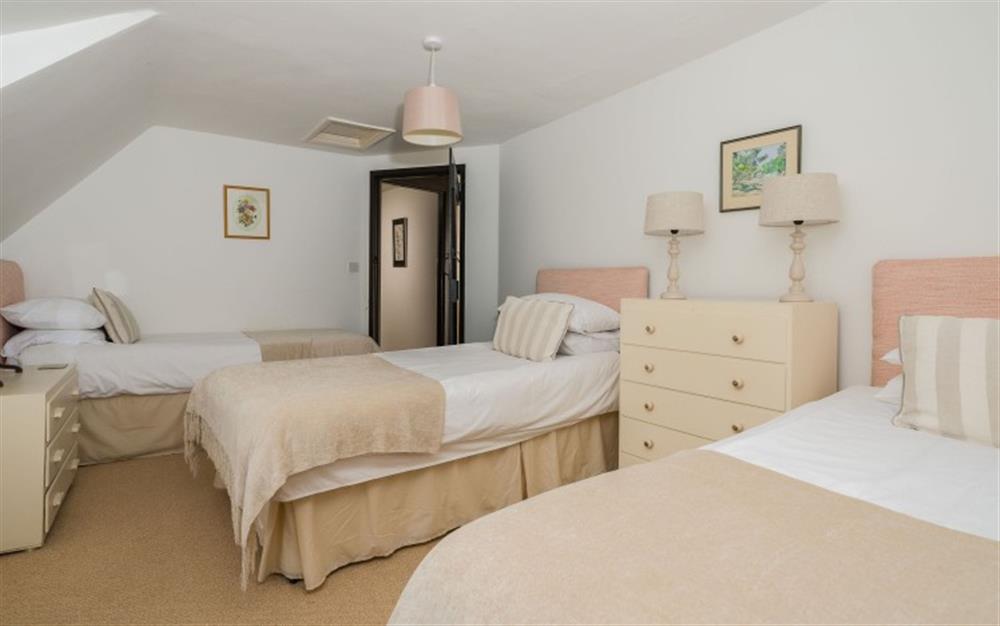 Triple bedroom  at Smugglers End in Hope Cove