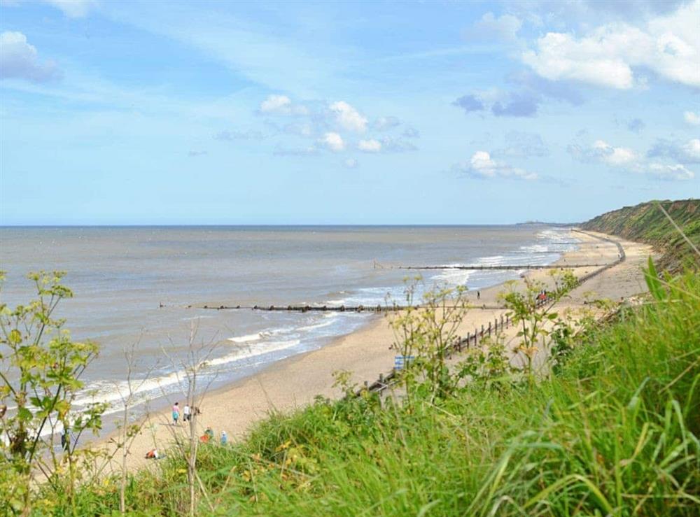 Beach at Smugglers Lookout in Mundesley-on-Sea, Norfolk