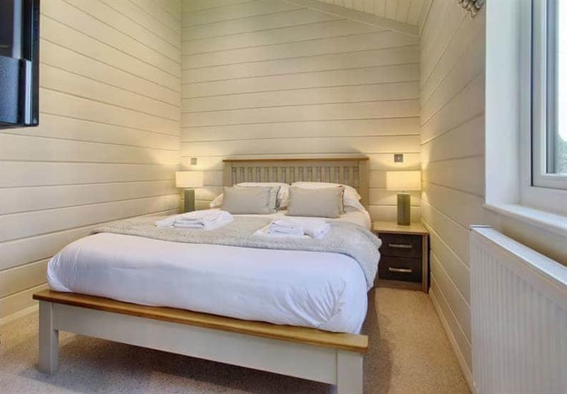 Double bedroom in The View VIP at Snainton Luxury Lodges in Snainton Luxury Lodges, North Yorkshire