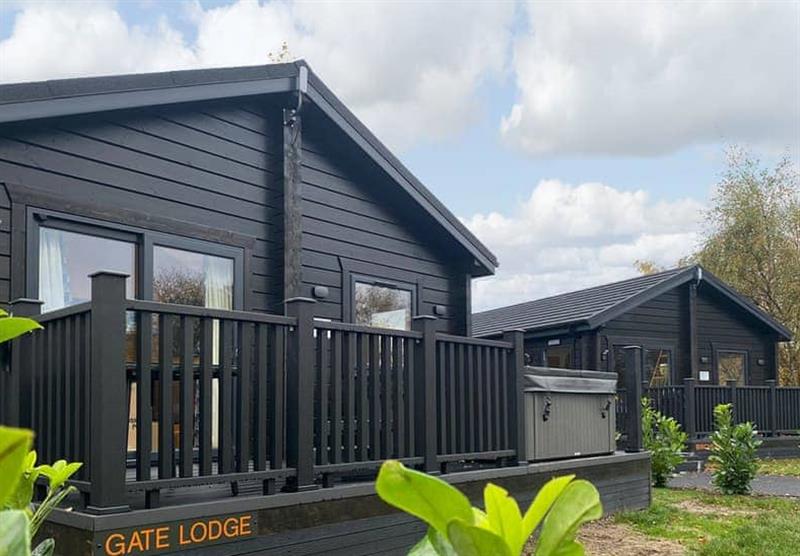 Lodges with private hot tubs at Snainton Luxury Lodges in Snainton Luxury Lodges, North Yorkshire