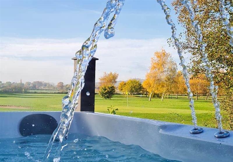 peaceful surroundings from your hot tub at Snainton Luxury Lodges in Snainton Luxury Lodges, North Yorkshire