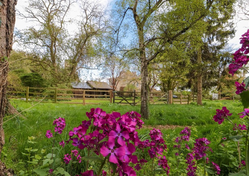 Enjoy the garden at Snape Castle Garden Lodge, Snape near Bedale