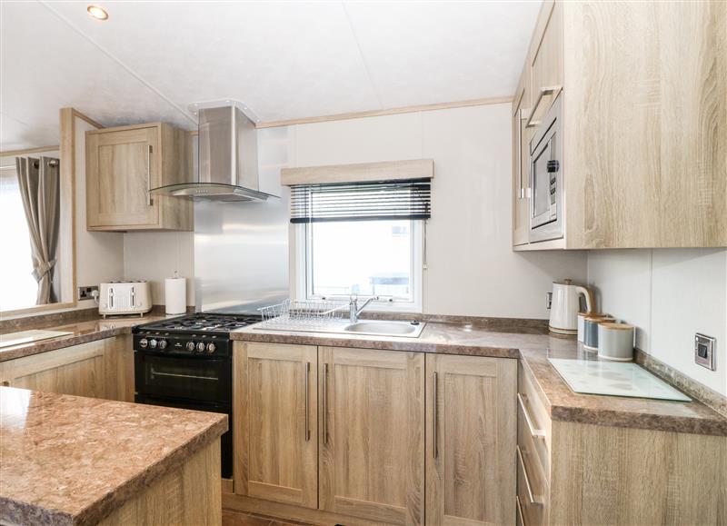 Kitchen at Snape Lodge, Towyn