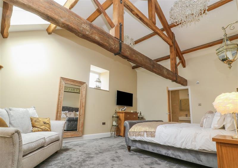 One of the 3 bedrooms at Snave Barn, Grimwith near Appletreewick