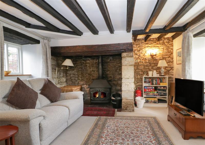 The living room at Snowdrop Cottage, Purse Caundle near Milborne Port