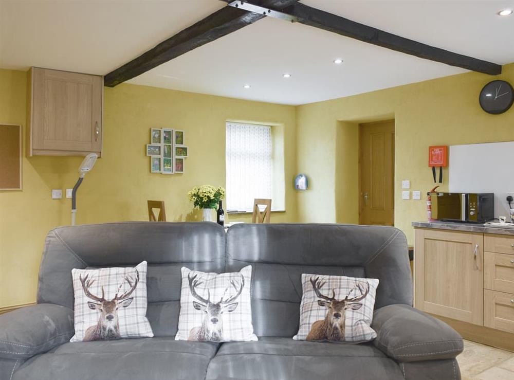 Open plan living space (photo 2) at Snowdrop Cottage in Staveley, near Knaresborough, North Yorkshire