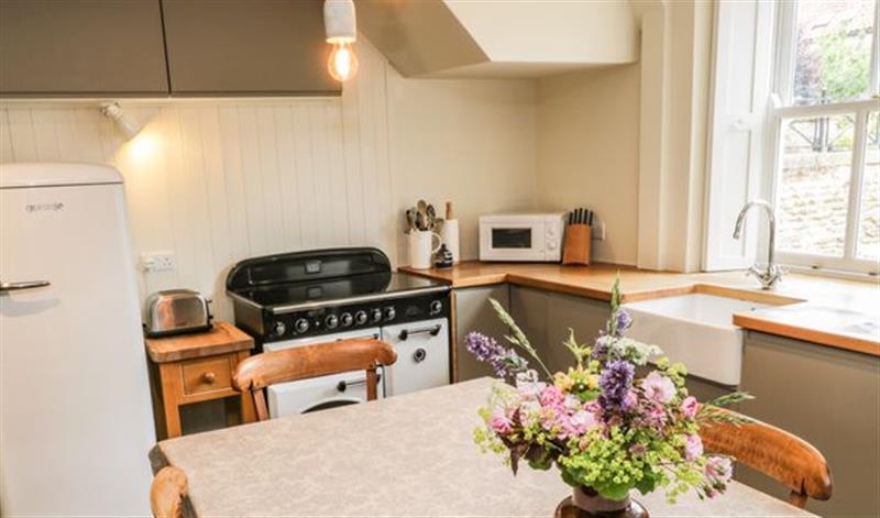 This is the kitchen at Snowdrop Cottage, Wydale near Brompton-By-Sawdon