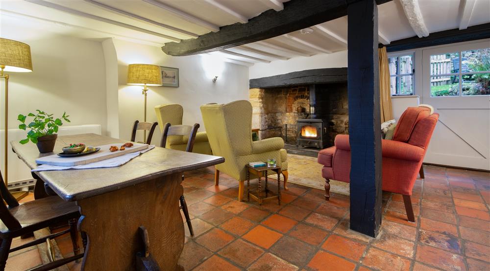 The living and dining area (photo 3) at Snowshill Honor's Cottage in Broadway, Gloucestershire
