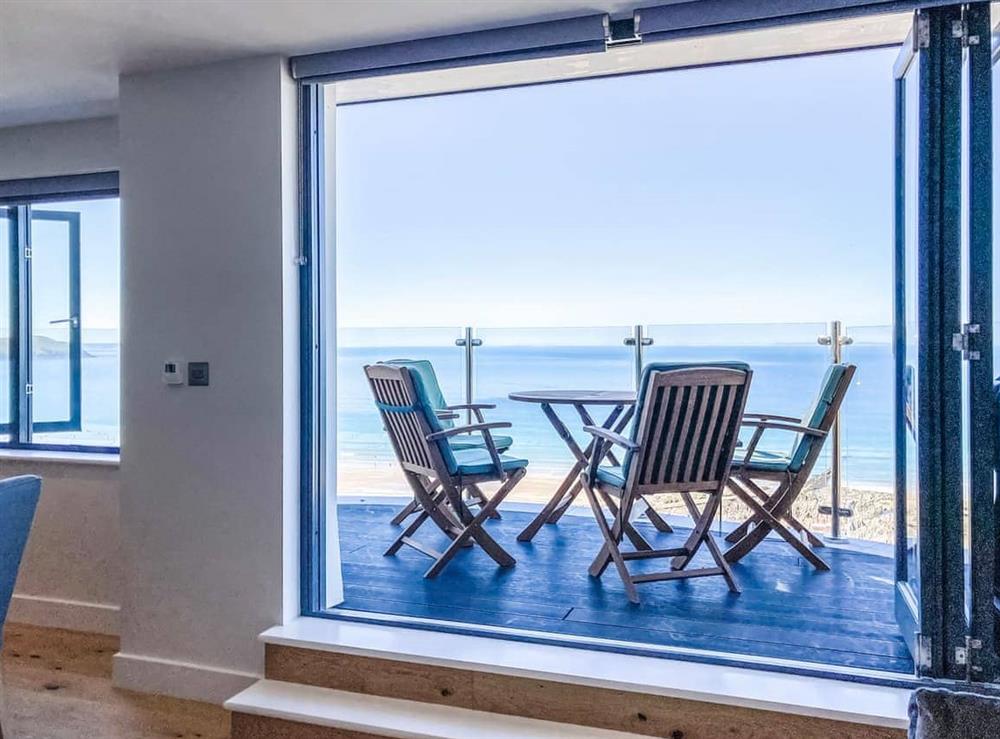 Balcony at Soft Sands in Woolacombe, Devon