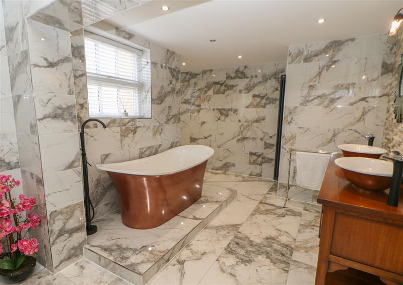 This is the bathroom at Softley View, Stanhope