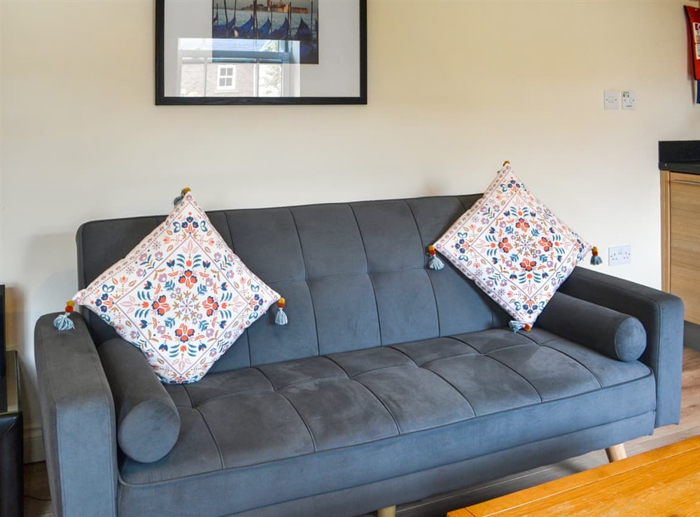Living area at Solara Breeze in Filey, North Yorkshire