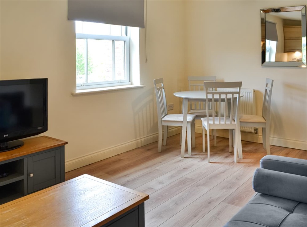 Open plan living space at Solara Breeze in Filey, North Yorkshire