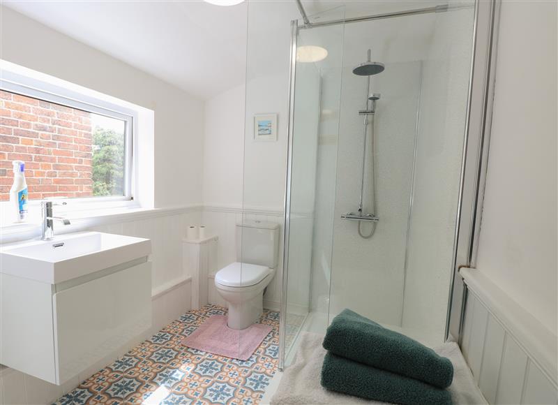 This is the bathroom at Sole Bay Cottage, Lowestoft
