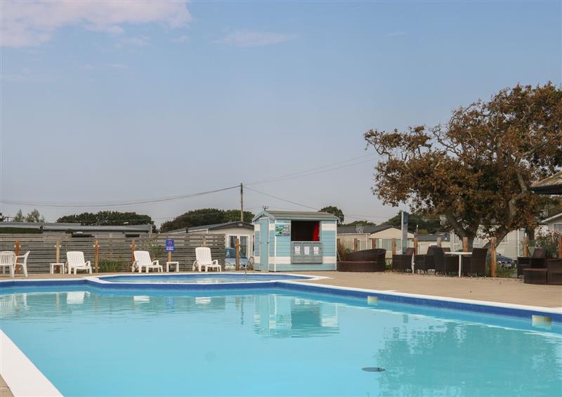 The swimming pool at Solent Breezes, Caravan 108, Solent Breezes Holiday Park near Warsash