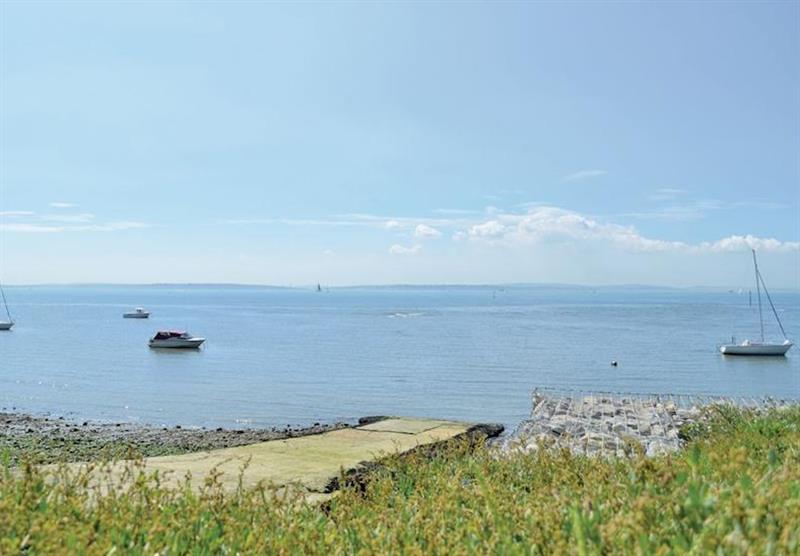 Views from the park at Solent Breezes in Fareham, Hampshire