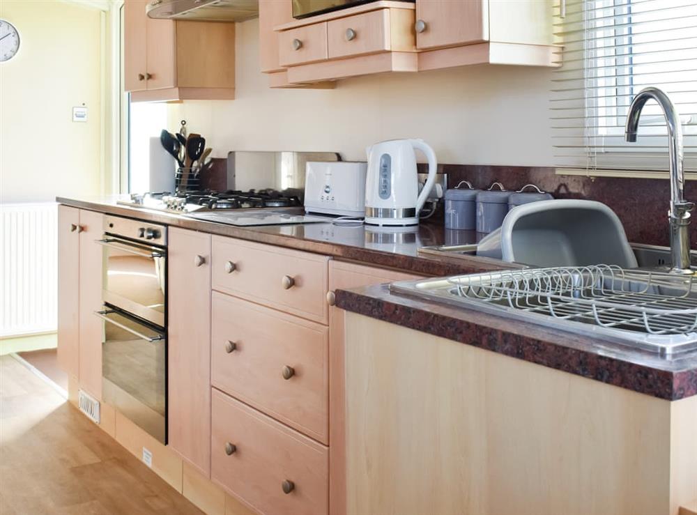 Kitchen at Solent Haven in Cowes, Isle of Wight