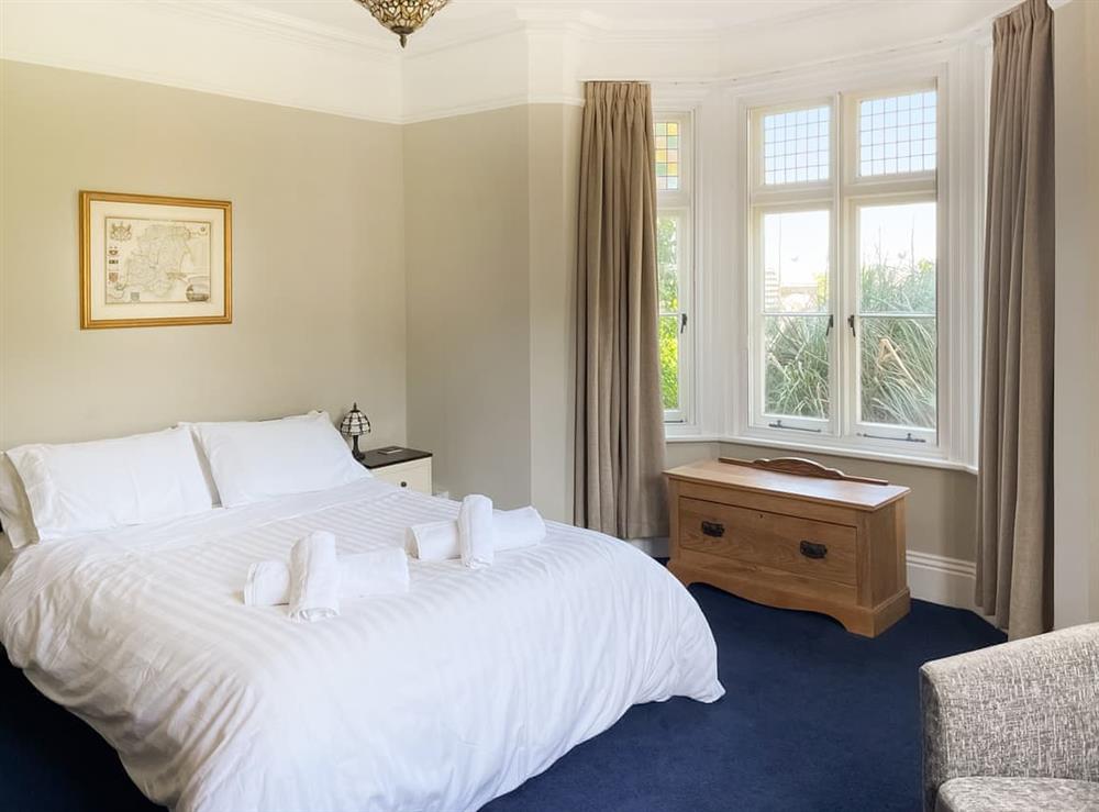 Double bedroom at Solent House in Seaview, Isle of Wight