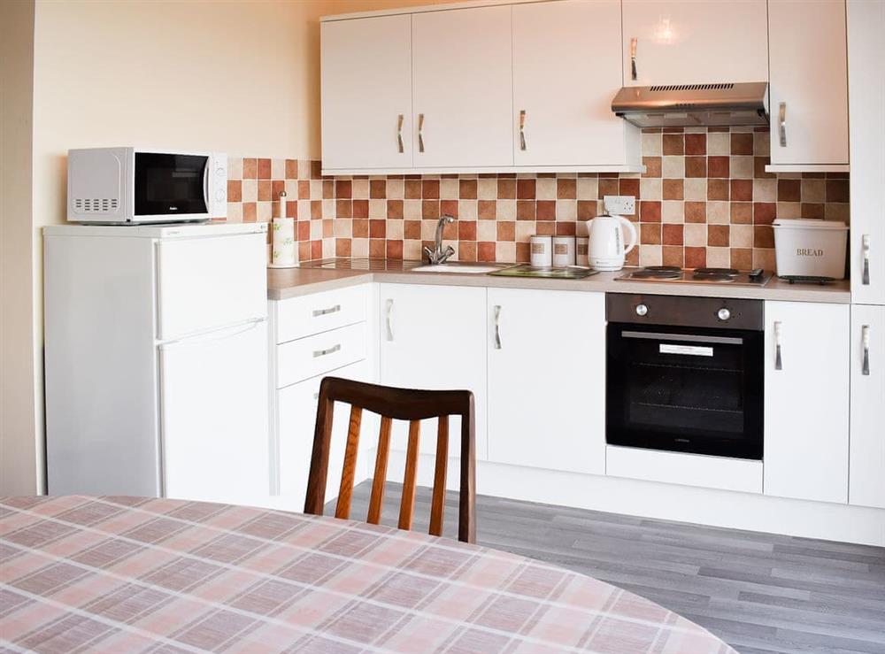 Well fitted kitchen at Solent Point in Freshwater, Isle of Wight, England