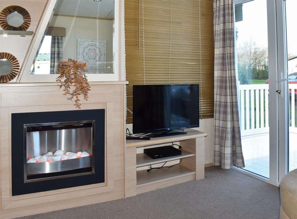 Living area at Solent Retreat in Cowes, Isle of Wight