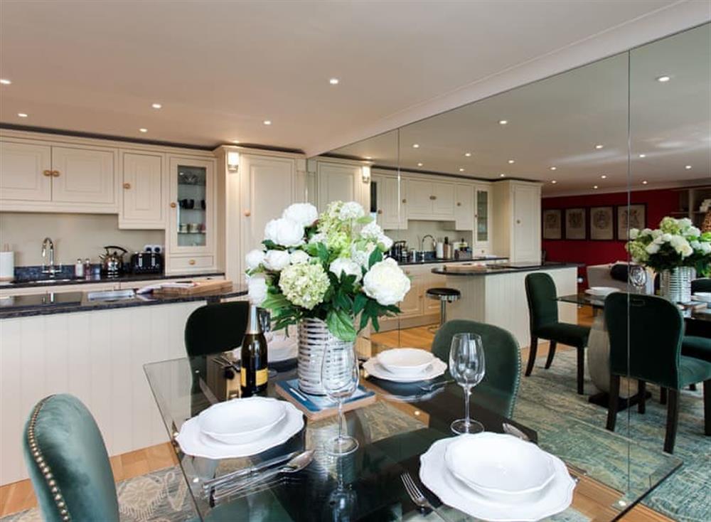 Dining Area at Solent View Apartment in , Cowes