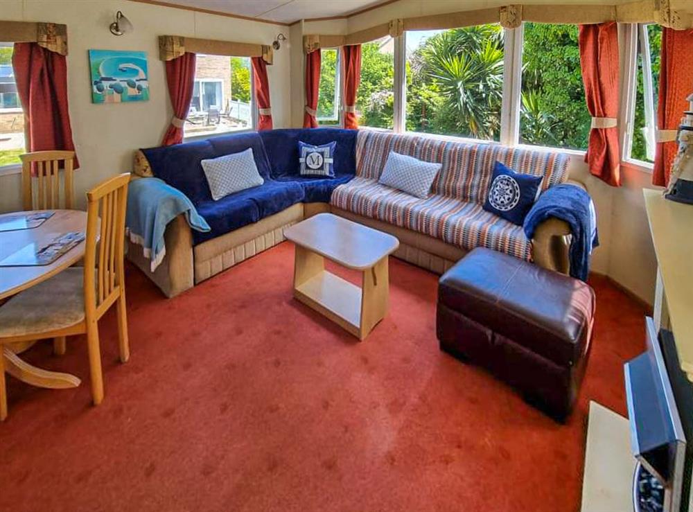 Sitting room at Solent View in Seaview, Isle of Wight