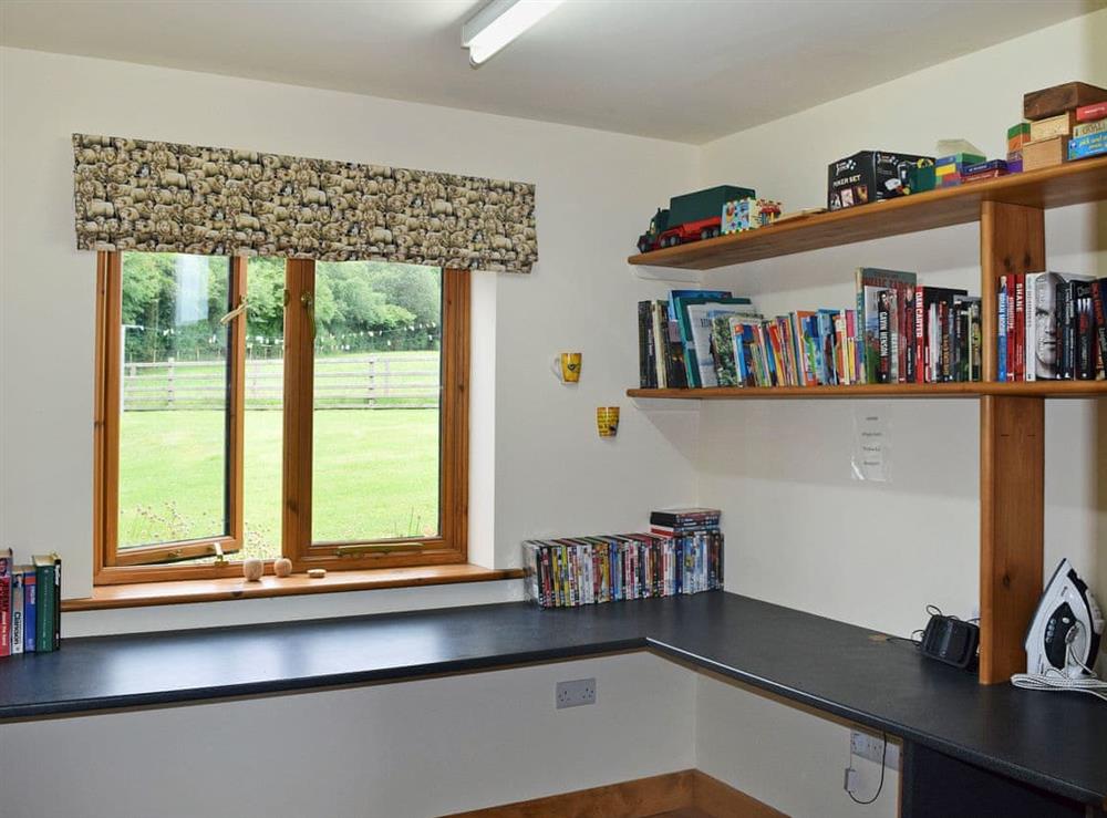Office at Solitude in Aberhafesp, near Newtown, Powys