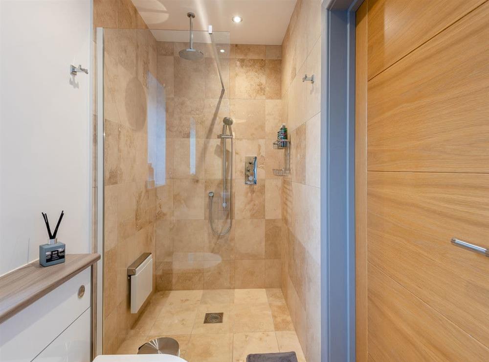 Shower room at Solsken in Boscombe, near Bournemouth, Dorset