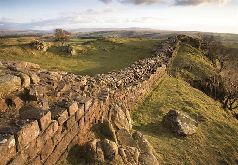Hadrian’s Wall at Solway Holiday Village in Silloth, Carlisle, Cumbria & The Lakes
