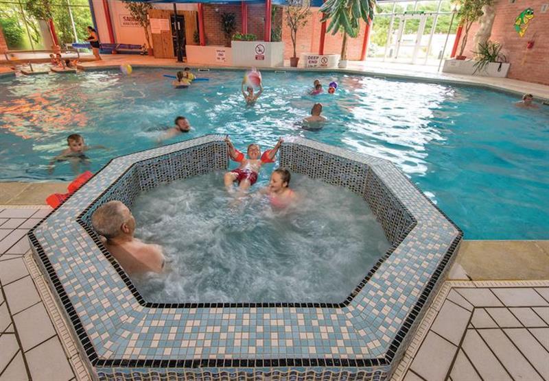 Indoor heated pool at Solway Holiday Village in Silloth, Carlisle, Cumbria & The Lakes